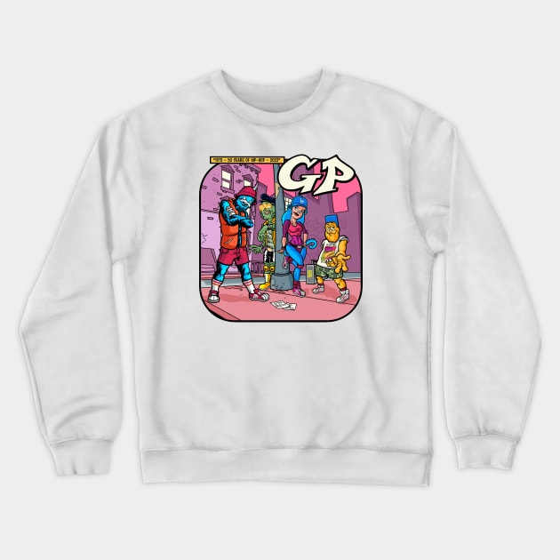 GP HIP-HOP 50th tribute Crewneck Sweatshirt by GiMETZCO!